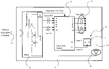 A single figure which represents the drawing illustrating the invention.